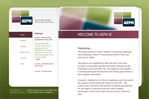 aepn.ie website