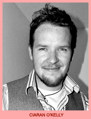 Irish interactive and website designer, Ciaran O'Kelly Ciaran O'Kelly